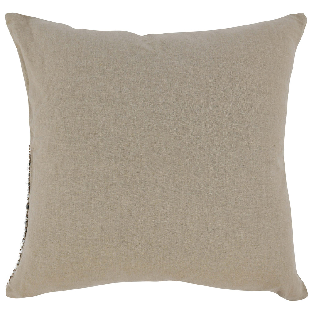 Porter Pillow, Black/Ivory – High Fashion Home