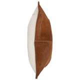 Hide Pillow, Canada Chestnut-Accessories-High Fashion Home