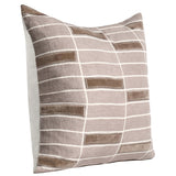 Breccia Pillow, Taupe-Accessories-High Fashion Home