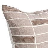 Breccia Pillow, Taupe-Accessories-High Fashion Home