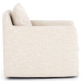 Banks Swivel Chair, Cambric Ivory - 