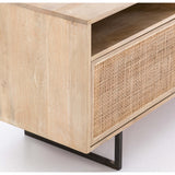 Carmel Media Console, Natural - Furniture - Accent Tables - High Fashion Home