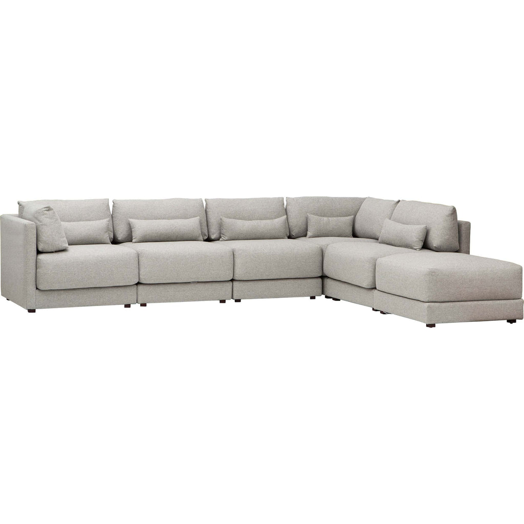 Keland Sectional, Pewter – High Fashion Home