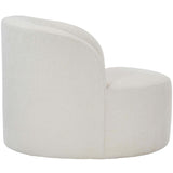 Elle Round Swivel Chair-Furniture - Chairs-High Fashion Home