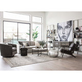 Adair Coffee Table, Hammered Grey - Modern Furniture - Coffee Tables - High Fashion Home