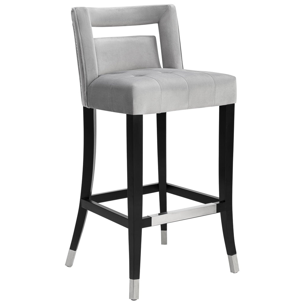 Hart Bar Stool, Grey - Furniture - Dining - Dining Stools