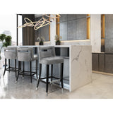 Hart Bar Stool, Grey - Furniture - Dining - Dining Stools