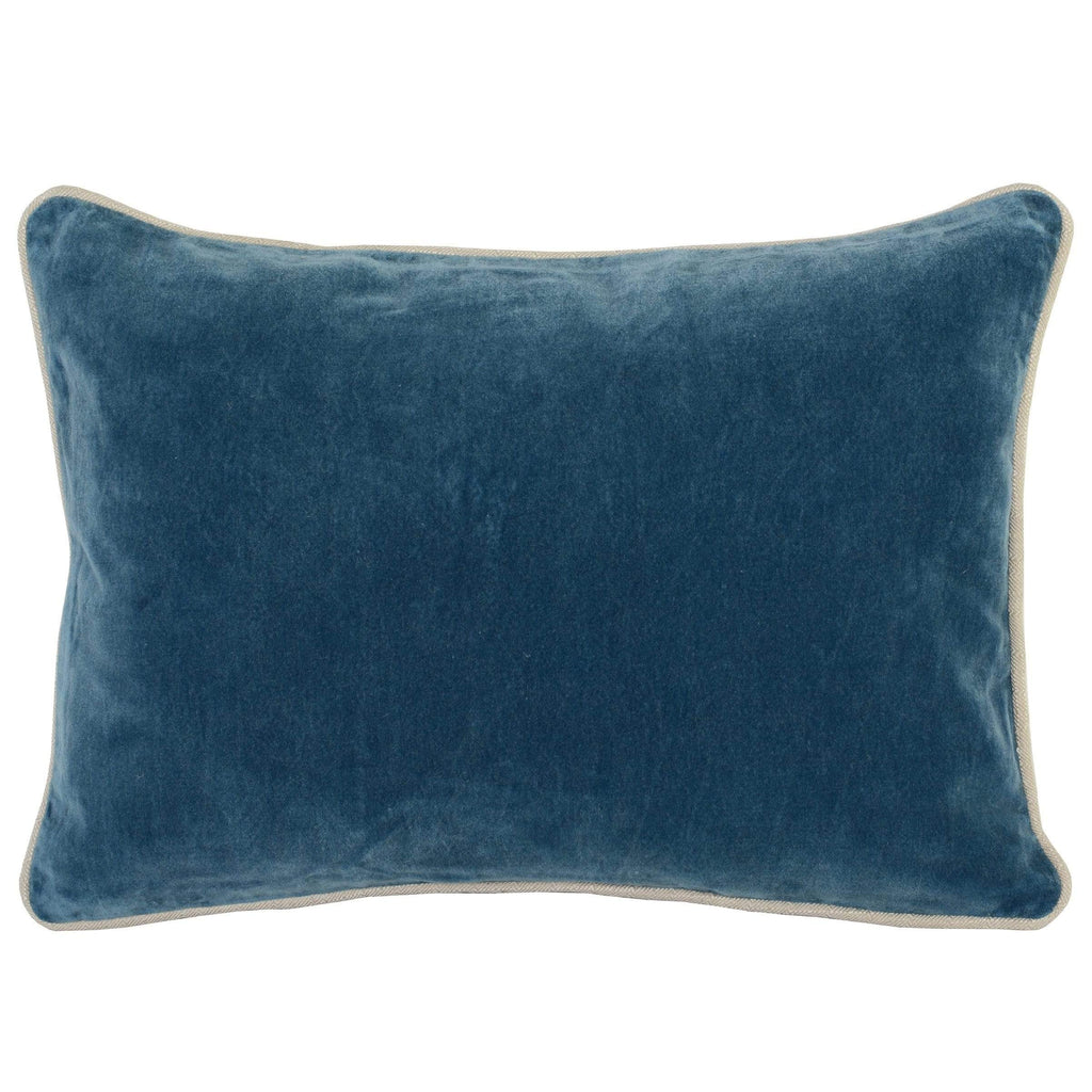 Heirloom Velvet Lumbar, Marine – High Fashion Home